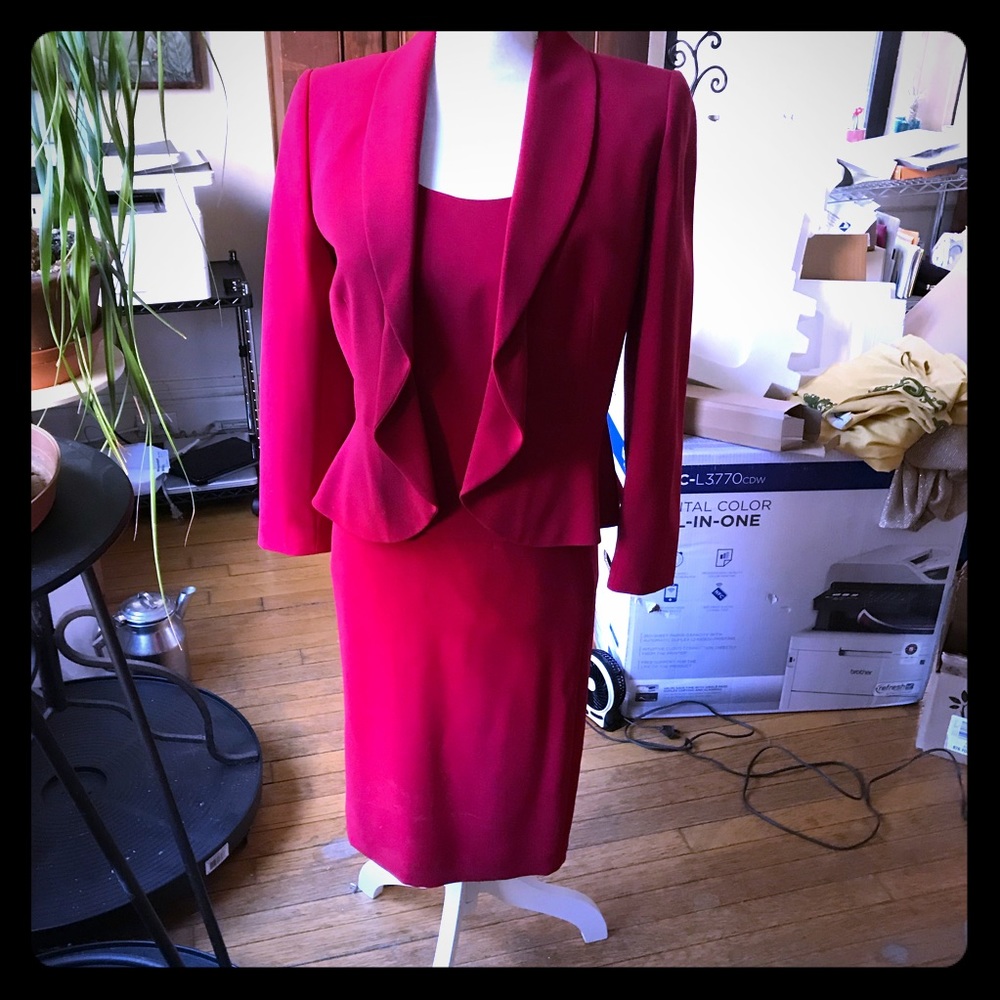 Tahari three-piece woman’s suit